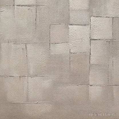 BUYARTVIEW Foundations – Textured Minimalist Geometric Abstract Painting - image 5