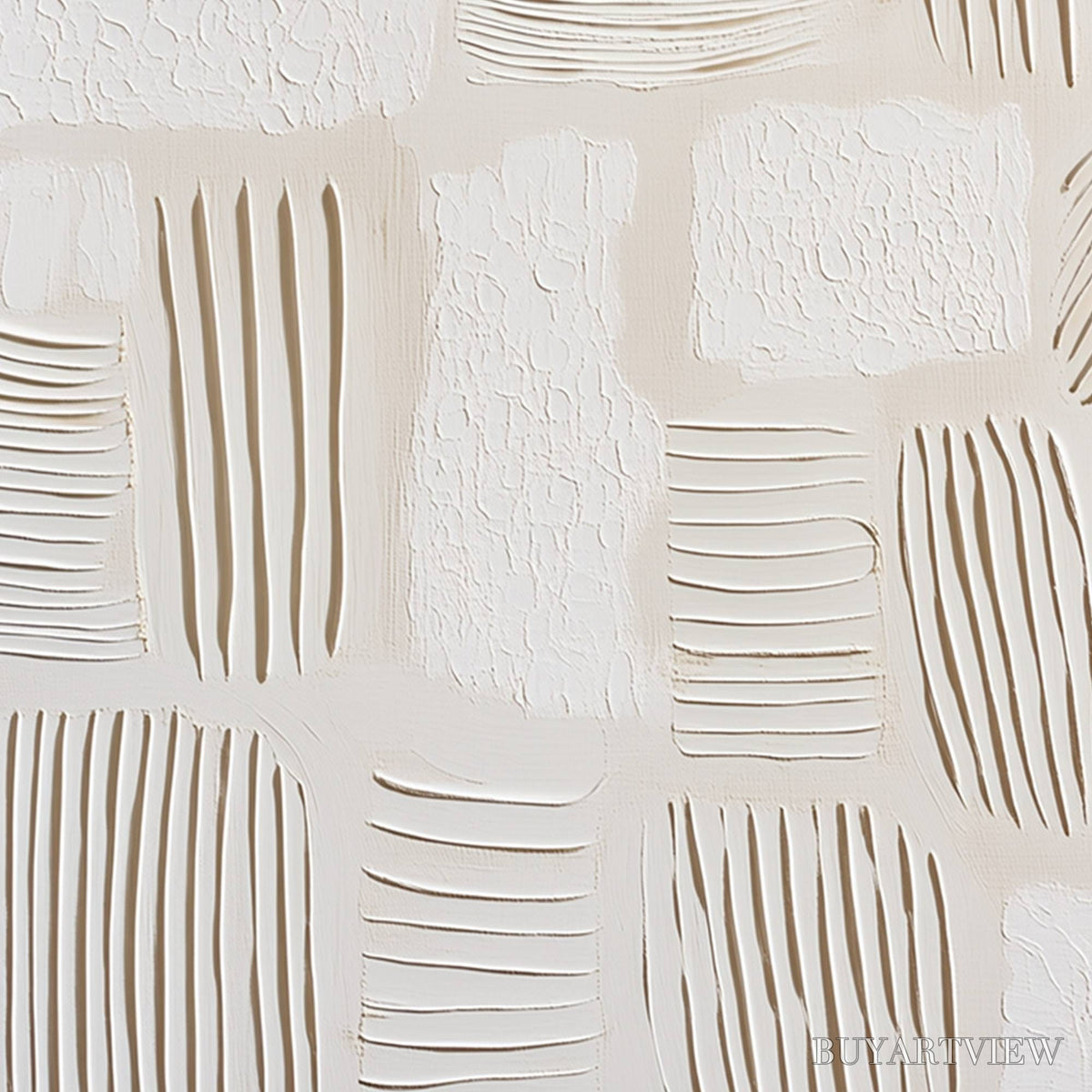 BUYARTVIEW Scriptures – Textured Wabi-Sabi Abstract Canvas Art - image 5