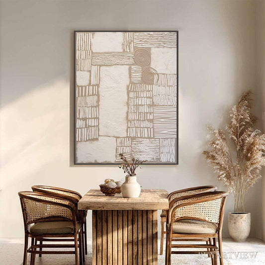 BUYARTVIEW Terra Forma – Large Textured Wabi Sabi Abstract Painting - image 2