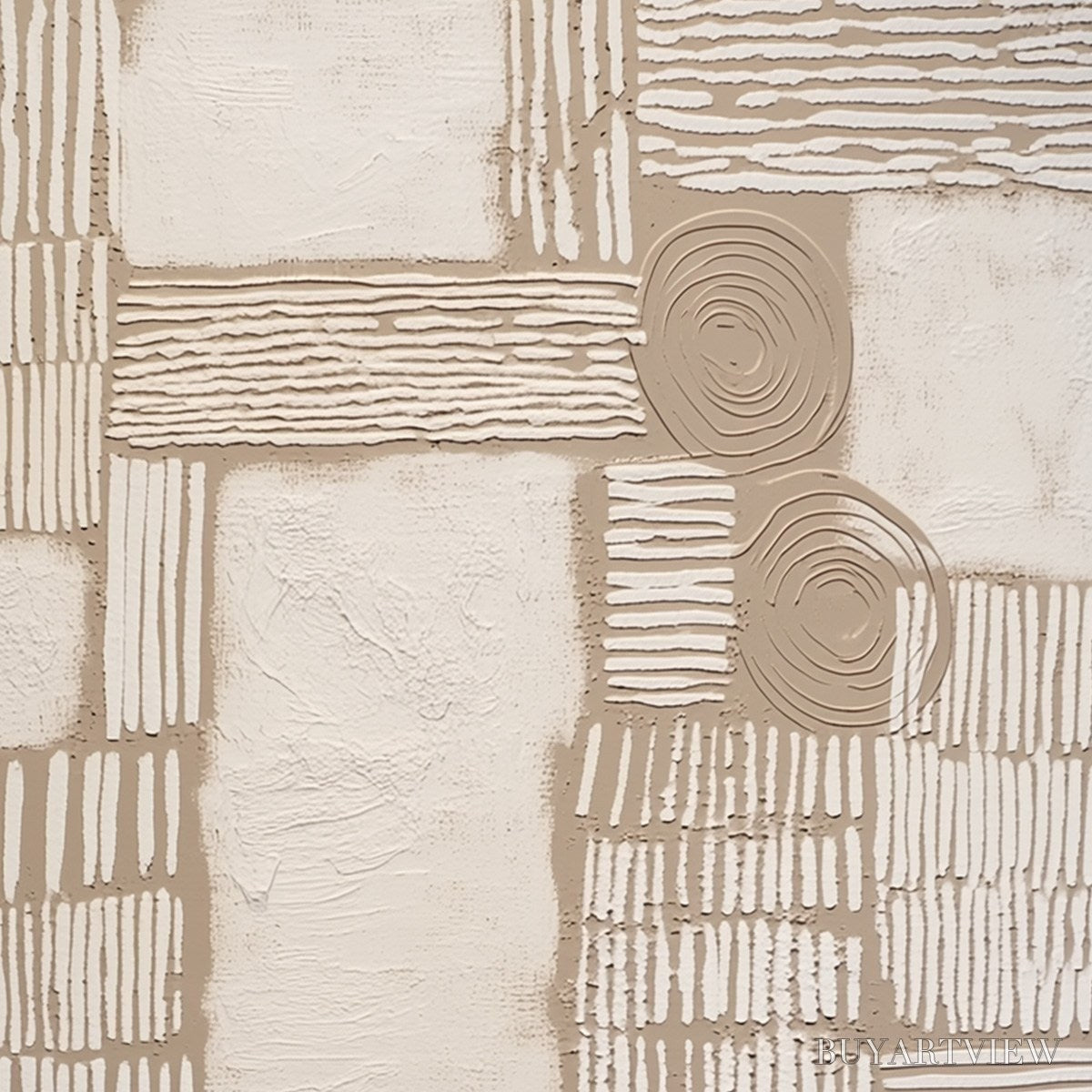 BUYARTVIEW Terra Forma – Large Textured Wabi Sabi Abstract Painting - image 3