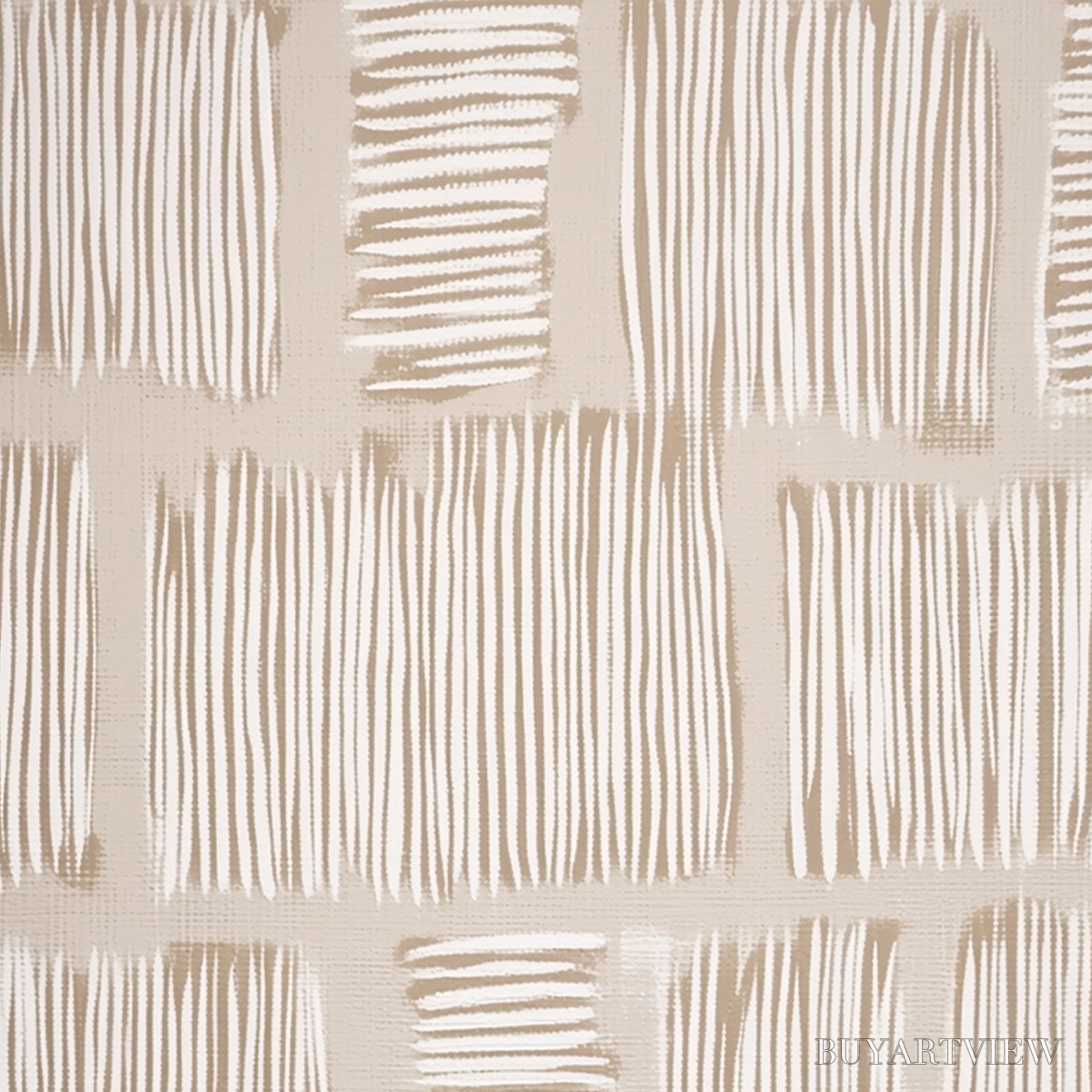 BUYARTVIEW Woven Paths – Textured Wabi Sabi Abstract Painting in Neutral Tones - image 3