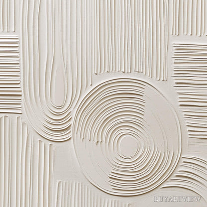 BUYARTVIEW Sculpted Serenity – Textured Beige Minimalist Wabi Sabi - image 3