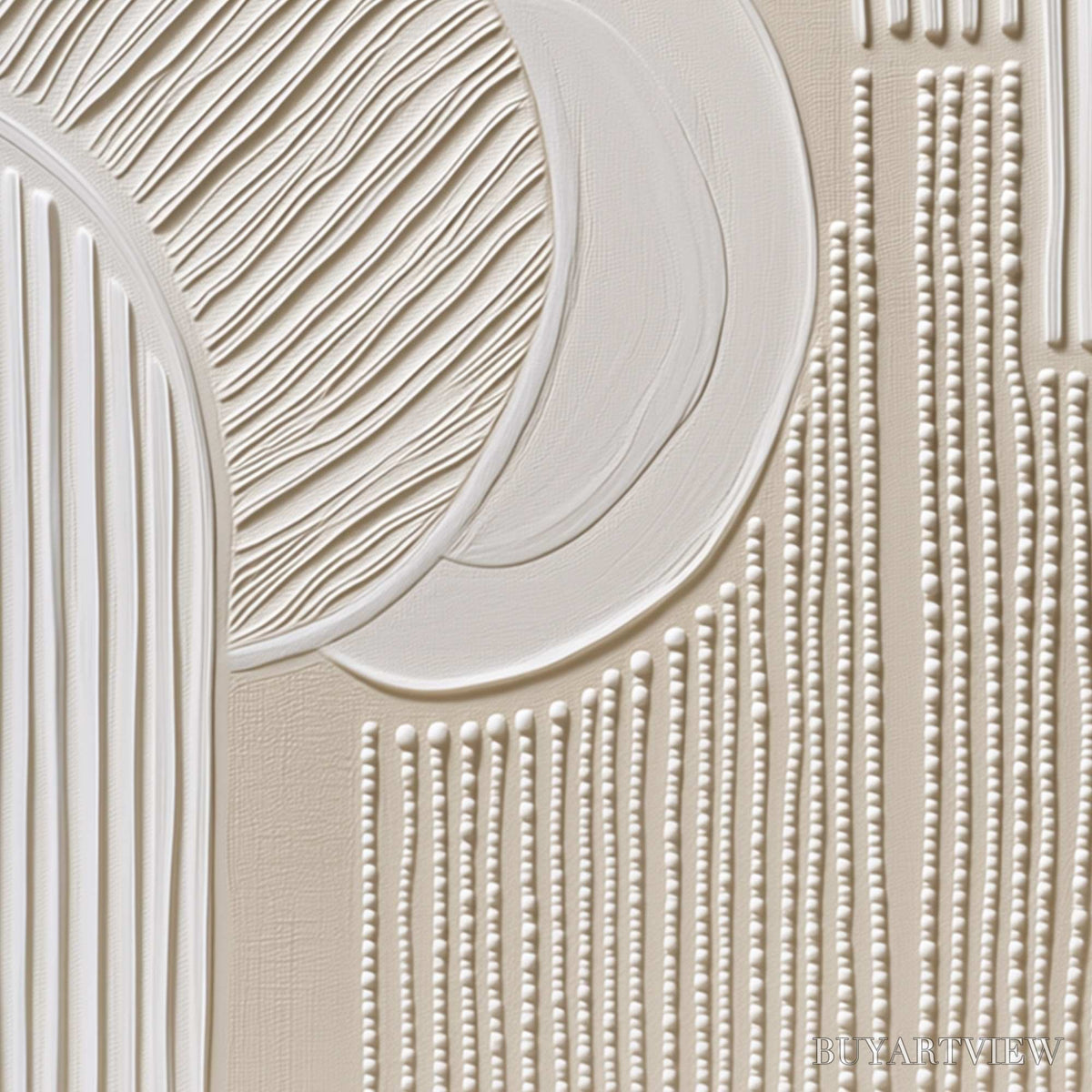 BUYARTVIEW Sculpted Serenity – Textured Minimalist Abstract - image 5