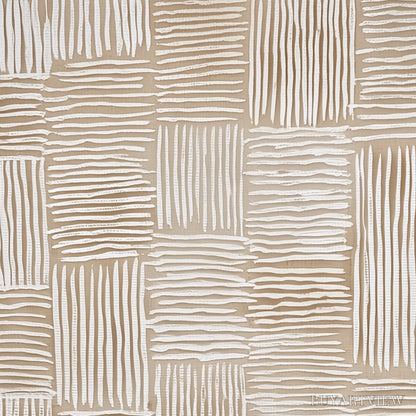 BUYARTVIEW Woven Calm – Hand-Painted Wabi Sabi Textured Abstract Art - image 3
