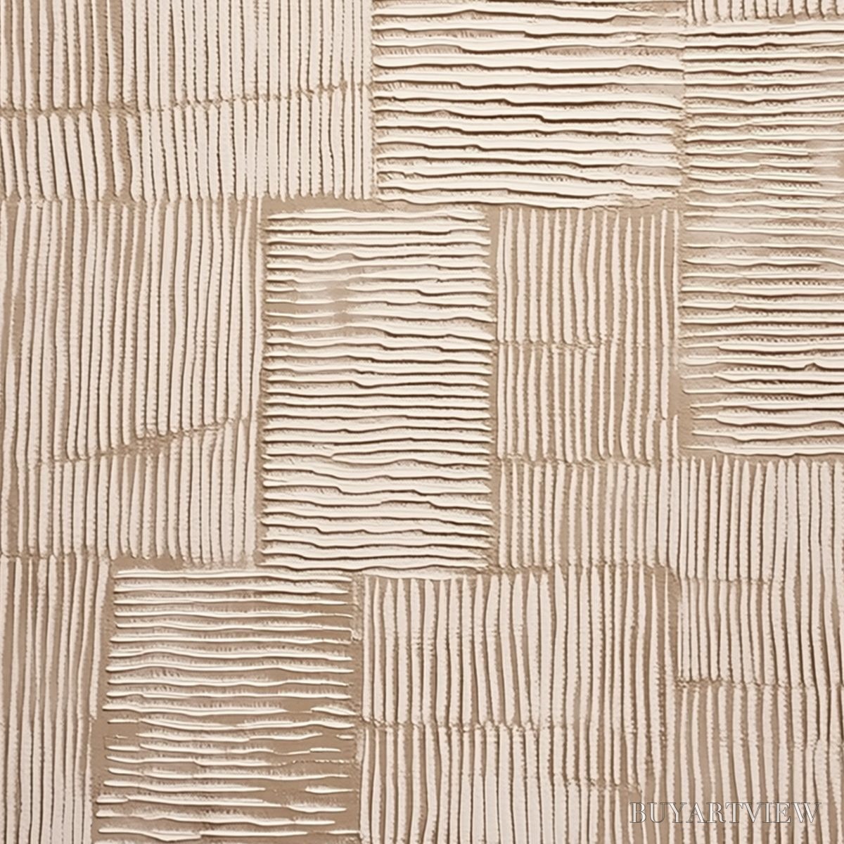 BUYARTVIEW Terra Weave – Heavy Textured Minimalist Wabi Sabi - image 5