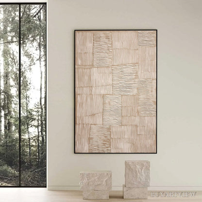 BUYARTVIEW Terra Weave – Heavy Textured Minimalist Wabi Sabi - image 6