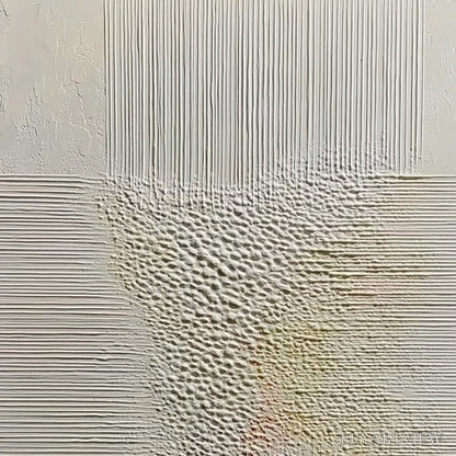 BUYARTVIEW Echoes of Stillness – Vertical Wabi Sabi Textured Abstract - image 3