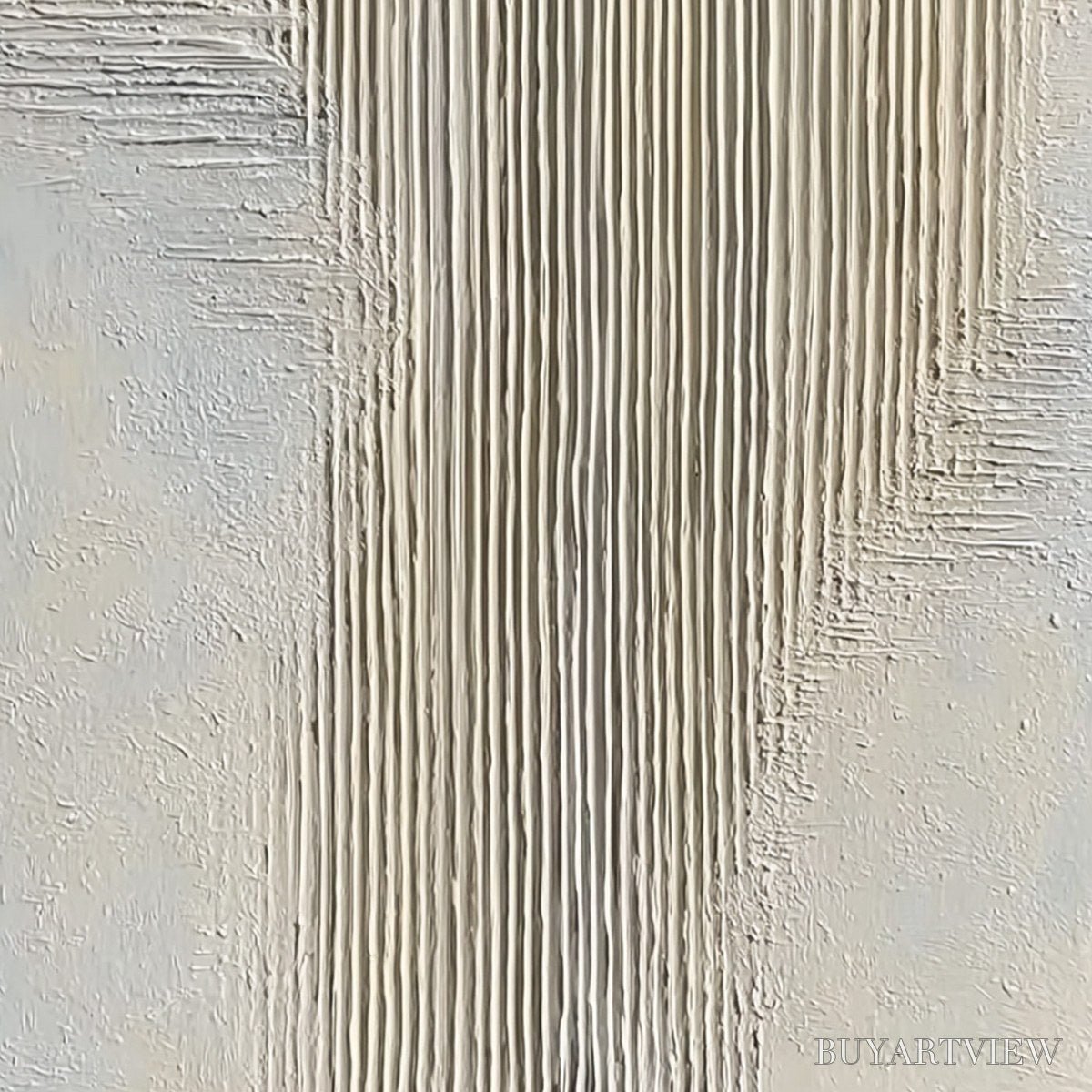 BUYARTVIEW Serene Stria – Wabi Sabi Textured Vertical Abstract Painting - image 5
