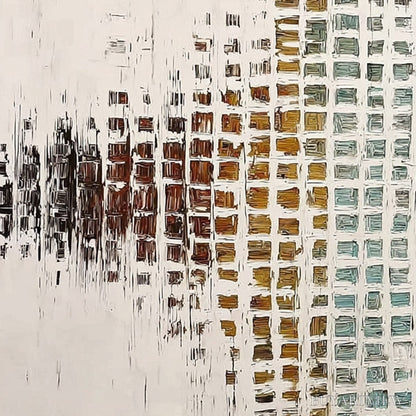 BUYARTVIEW Frequency – Large Textured Wabi Sabi Abstract Painting - image 3