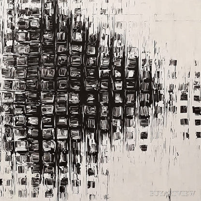 BUYARTVIEW Frequency – Large Textured Wabi Sabi Abstract Painting - image 5