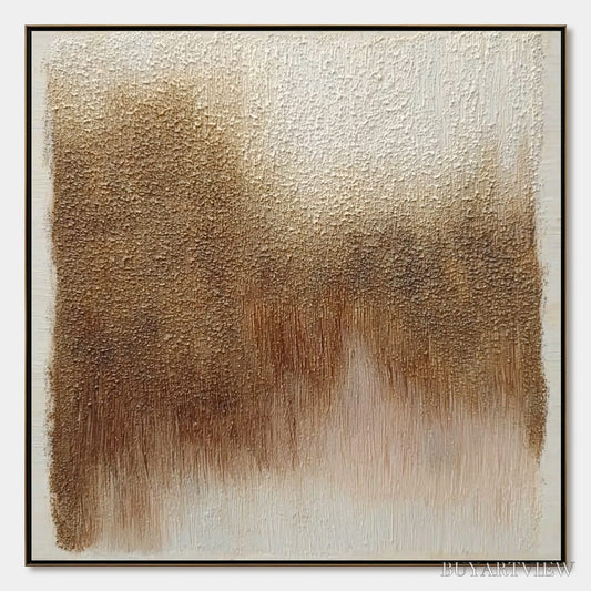 BUYARTVIEW Terra Firma – Heavy Textured Wabi Sabi Abstract Painting - image 1