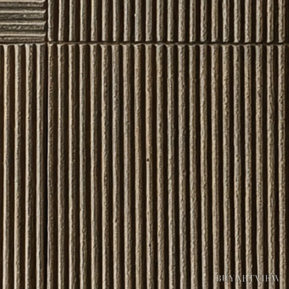 BUYARTVIEW Silent Cadence – Square Textured Wabi-Sabi Abstract - image 3