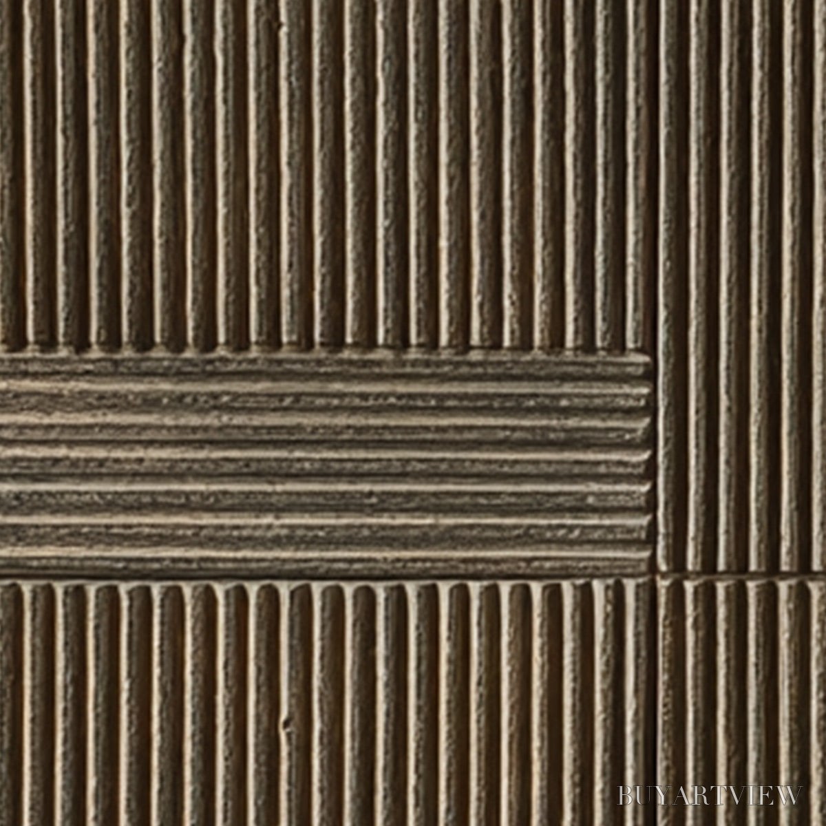 BUYARTVIEW Silent Cadence – Square Textured Wabi-Sabi Abstract - image 5