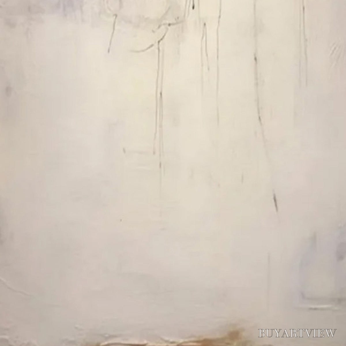 BUYARTVIEW Echoes of Silence – Large Vertical Wabi Sabi Abstract Painting - image 3