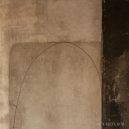BUYARTVIEW Fragmented Memory – Wabi Sabi Style Textured Abstract Painting - image 5