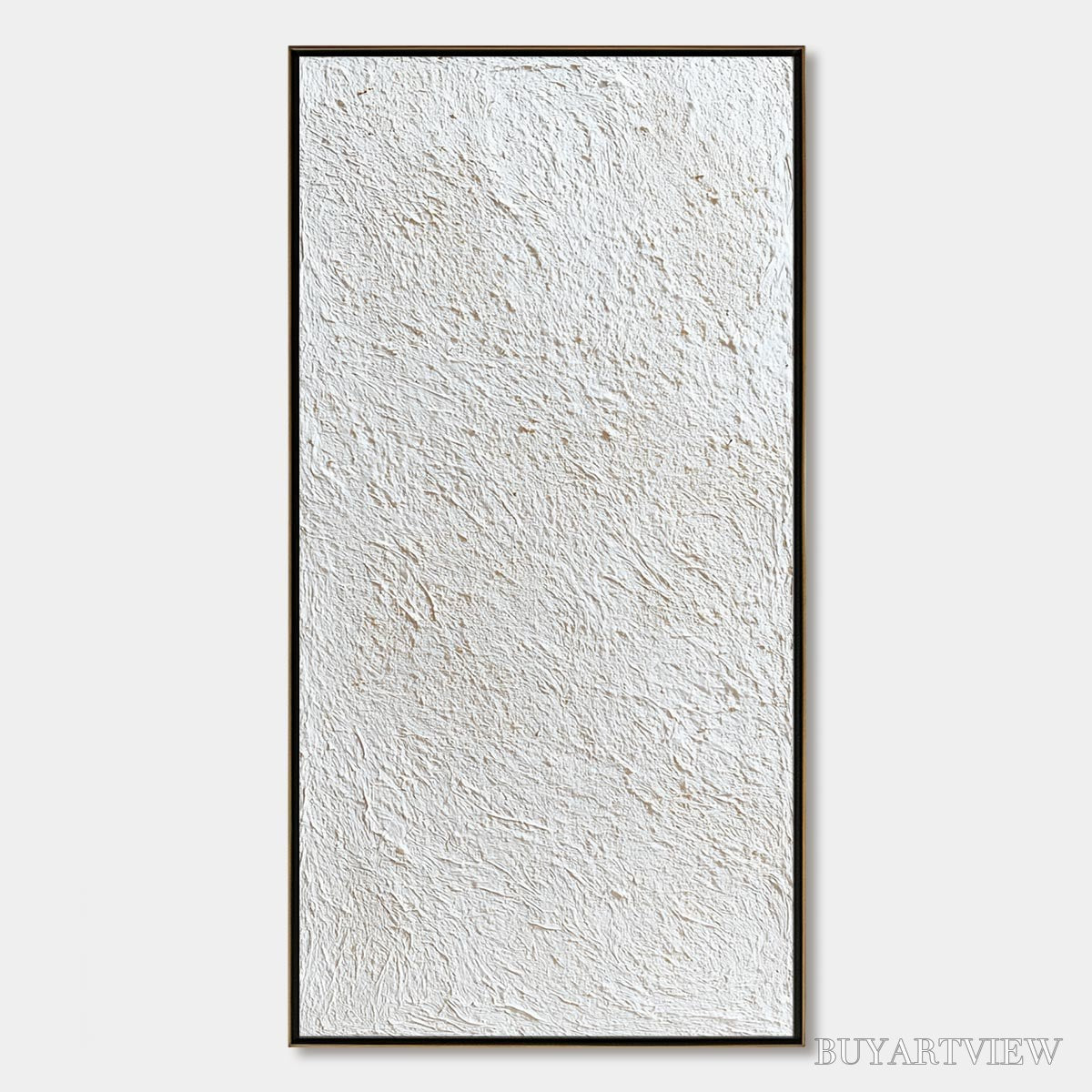 BUYARTVIEW Quiet Canvas – Textured Minimalist Wabi Sabi Painting - image 1