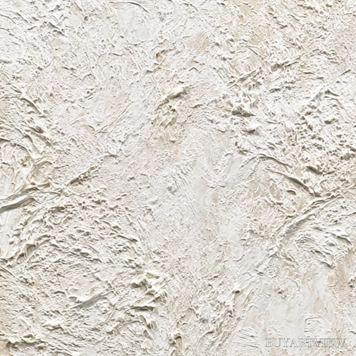 BUYARTVIEW Alabaster Veil – Textured Wabi Sabi Minimalist Painting - image 5