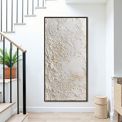 BUYARTVIEW Terra Alba – Textured Wabi Sabi Minimalist Abstract Painting - image 6