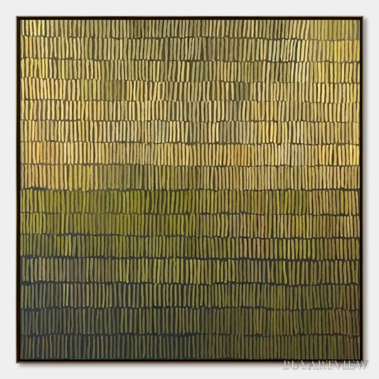 BUYARTVIEW Terraced Serenity – Wabi Sabi Minimalist Abstract Painting - image 1