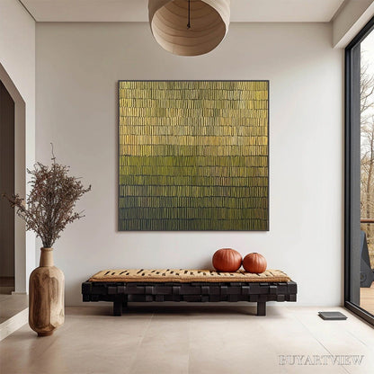 BUYARTVIEW Terraced Serenity – Wabi Sabi Minimalist Abstract Painting - image 2