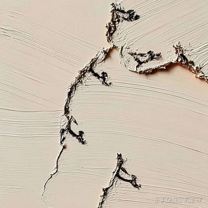 BUYARTVIEW Fissure – Wabi Sabi Inspired Textured Abstract Art - image 5