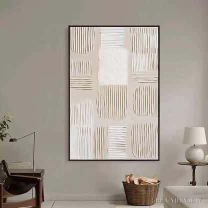 BUYARTVIEW Silent Rhythms – Textured Wabi Sabi Abstract Painting - image 6