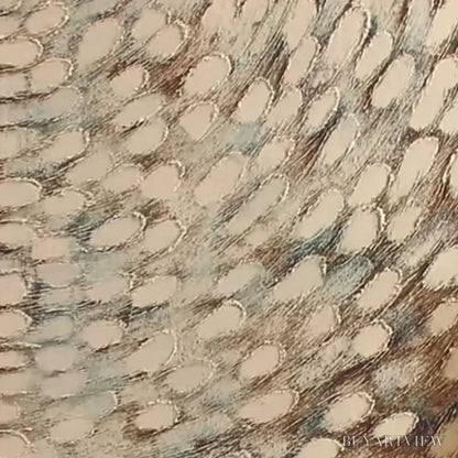 BUYARTVIEW Golden Drift – Textured Wabi Sabi Abstract Oil Painting - image 5