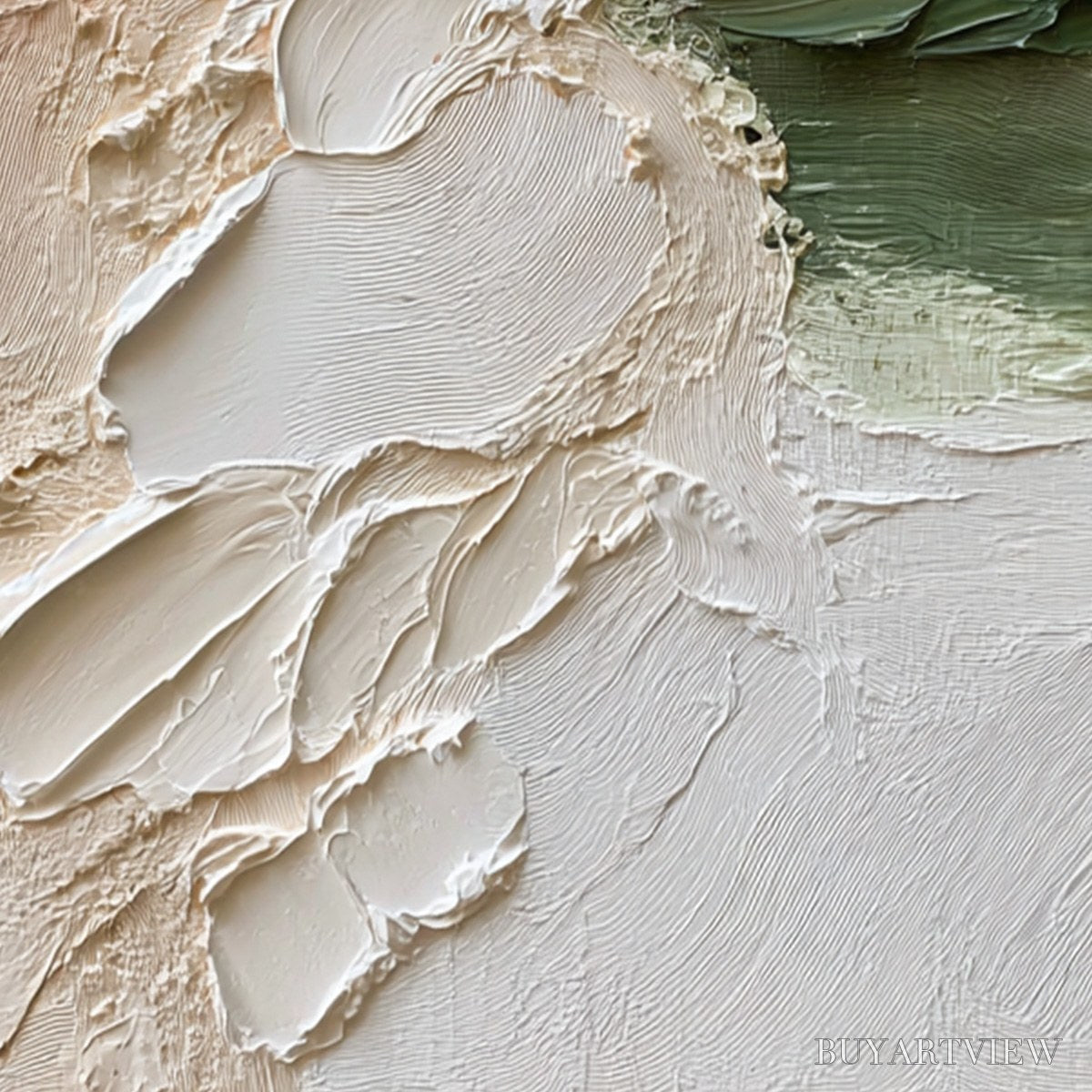 BUYARTVIEW Earth'S Embrace – Textured Wabi Sabi Abstract Painting in Earth Tones - image 3