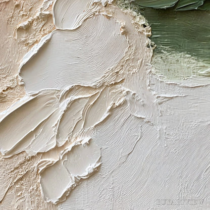 BUYARTVIEW Earth'S Embrace – Textured Wabi Sabi Abstract Painting in Earth Tones - image 3