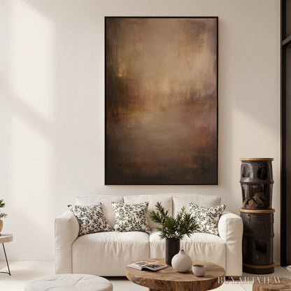 BUYARTVIEW Fading Ember – Wabi Sabi Abstract Art for Sophisticated Spaces - image 6