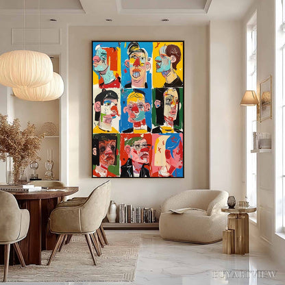 BUYARTVIEW Facets of Identity – Colorful, Expressive Portrait Series - image 2