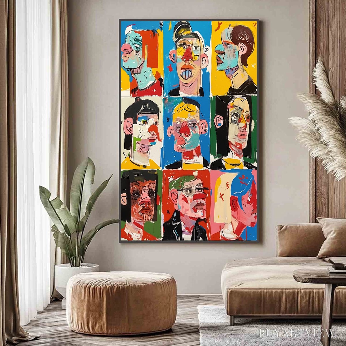 BUYARTVIEW Facets of Identity – Colorful, Expressive Portrait Series - image 4