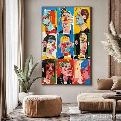 BUYARTVIEW Facets of Identity – Colorful, Expressive Portrait Series - image 4