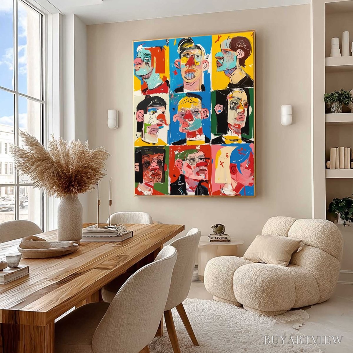 BUYARTVIEW Facets of Identity – Colorful, Expressive Portrait Series - image 5