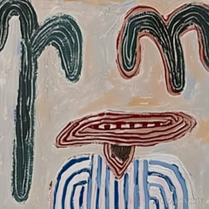BUYARTVIEW Earthen Guardian – Wabi Sabi Abstract Figurative - image 3