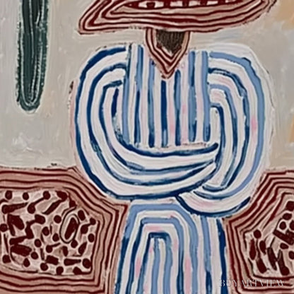BUYARTVIEW Earthen Guardian – Wabi Sabi Abstract Figurative - image 5