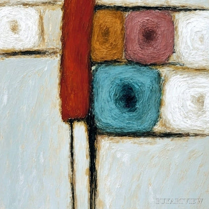BUYARTVIEW Crossroads – Modern Figurative Abstract Oil Painting - image 5