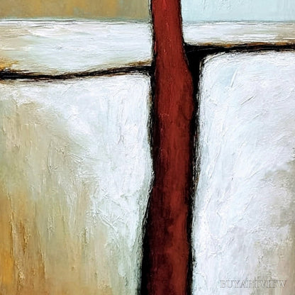 BUYARTVIEW the Path – Textured Abstract Figurative Painting for Modern Decor - image 5
