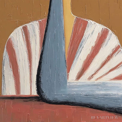 BUYARTVIEW the Muse – Textured Figurative Portrait Oil Painting for Modern Decor - image 5