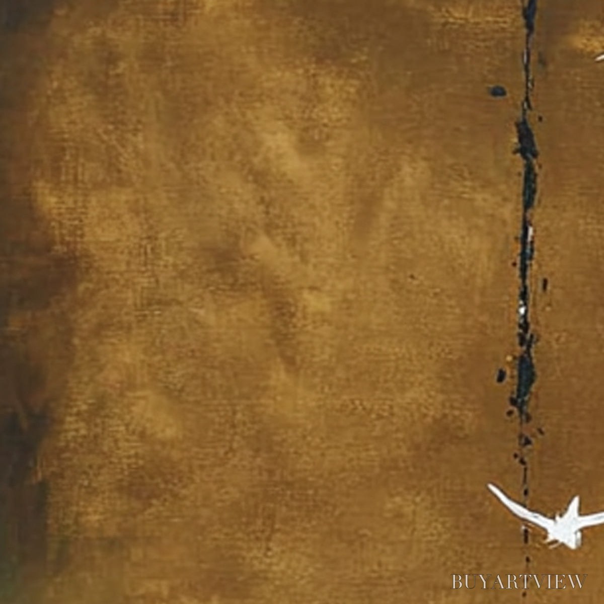 BUYARTVIEW Ascension – Wabi Sabi Inspired Abstract Bird Painting - image 5