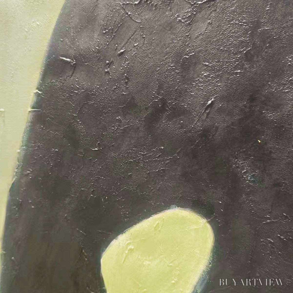 BUYARTVIEW Three Horses – Minimalist Horse Painting, Vertical - image 3