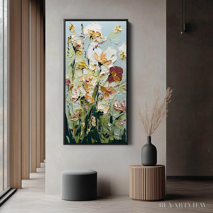 BUYARTVIEW Garden Serenade Impasto Floral Painting | Textured Oil - image 6