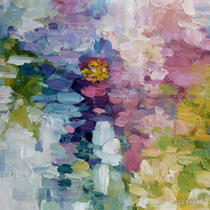 BUYARTVIEW Garden Reverie – Colorful Abstract Floral Impasto Painting Set - image 3