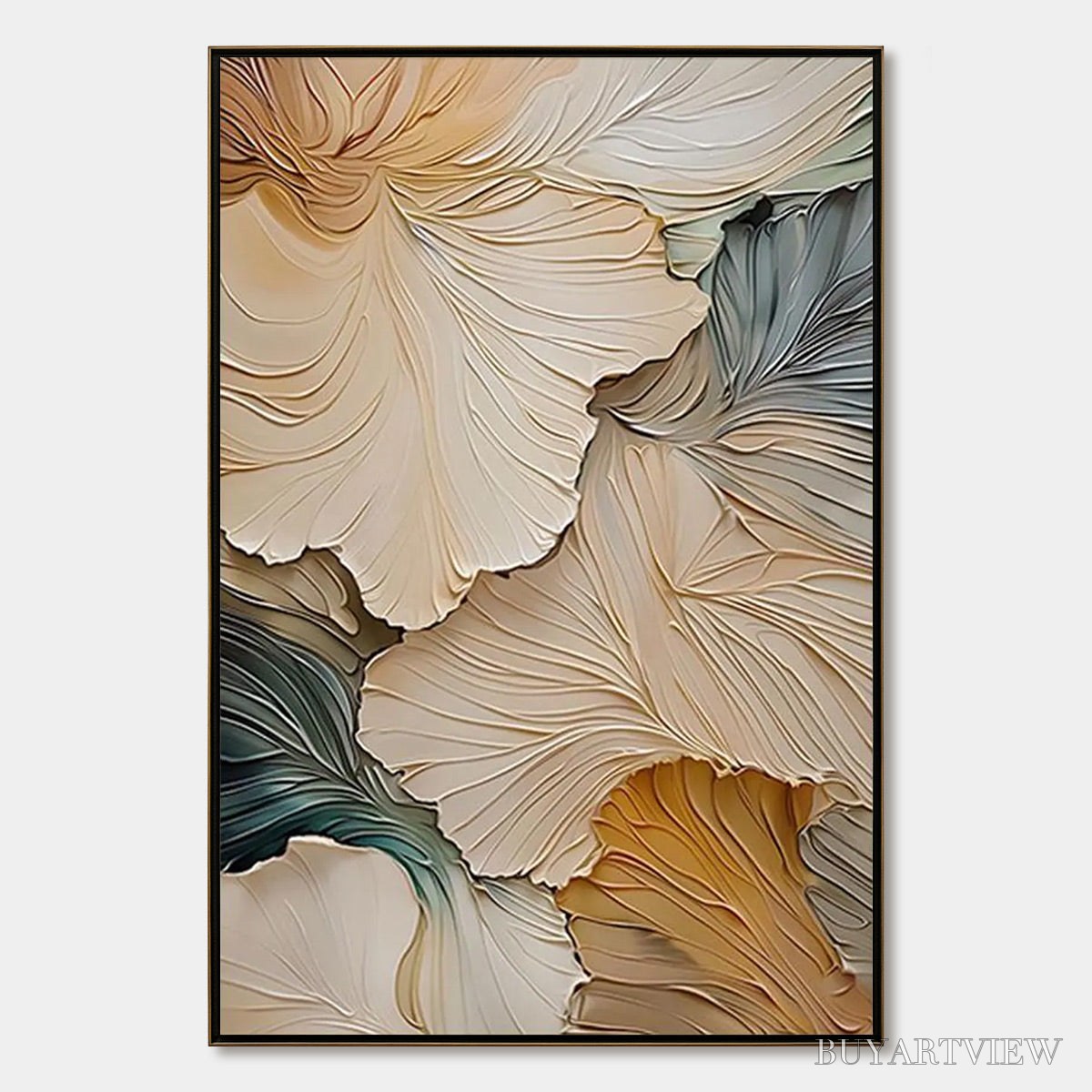 BUYARTVIEW Petal Whisper – Soft Impressionist Floral Oil Painting - image 1