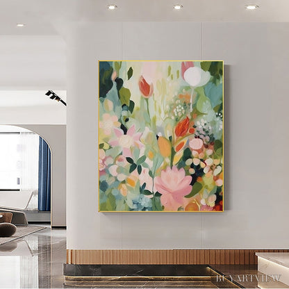 BUYARTVIEW Secret Garden – Dreamy Floral Oil Painting - image 2