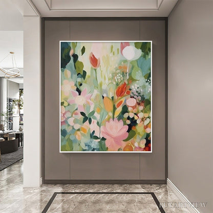 BUYARTVIEW Secret Garden – Dreamy Floral Oil Painting - image 6