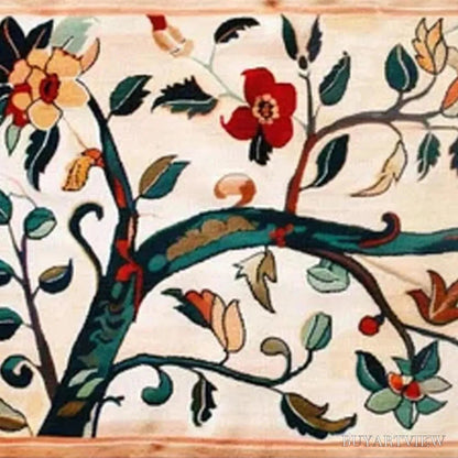 BUYARTVIEW Flowering Branch Tapestry Panoramic – Floral Tapestry Painting, Panoramic - image 3