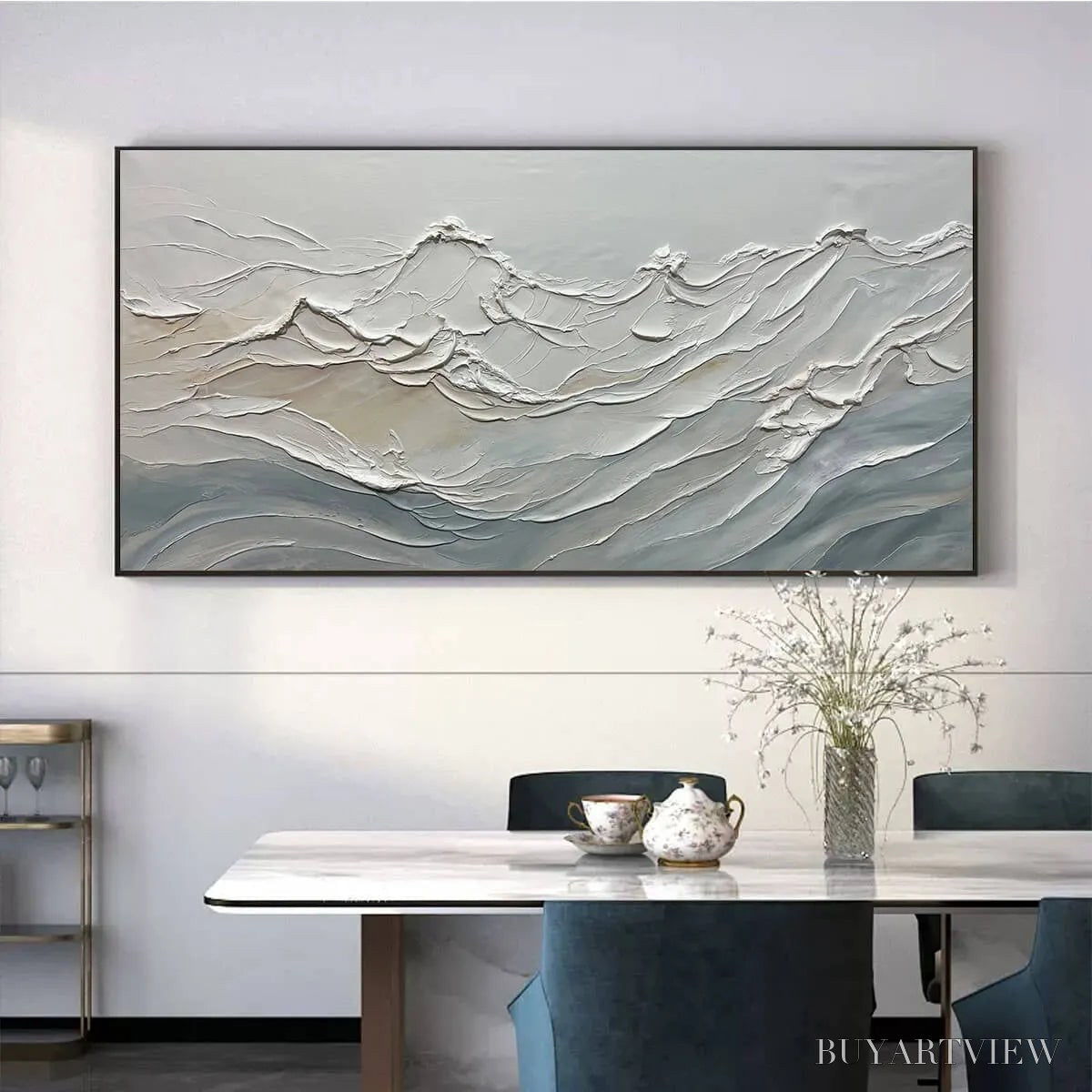 BUYARTVIEW Desert Winds – Textured Landscape Impasto Oil Painting on Canvas - image 2