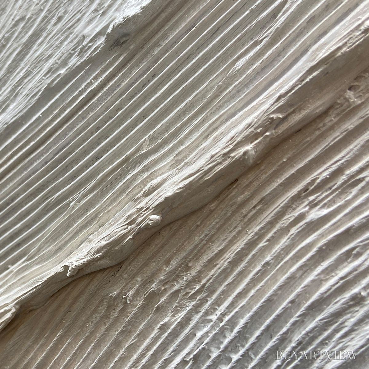 BUYARTVIEW Desert Flow – Beige Abstract Minimalist Textured Painting - image 3