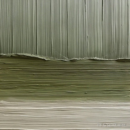 BUYARTVIEW Terra Verde – Vertical Wabi Sabi Textured Abstract Green Earth Painting - image 3